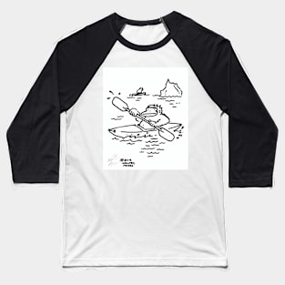 Ape Kayaks among the Ice Floes Baseball T-Shirt